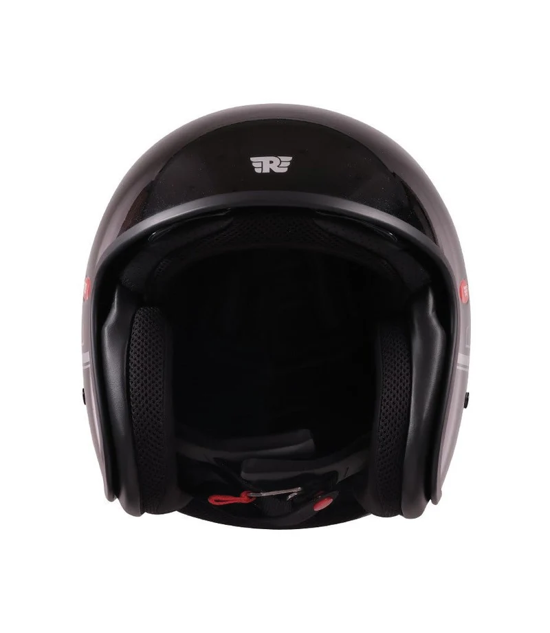 Casco Demi Jett Royal Enfield Aviator Grey/Black