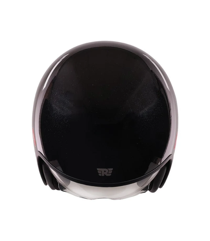 Casco Demi Jett Royal Enfield Aviator Grey/Black