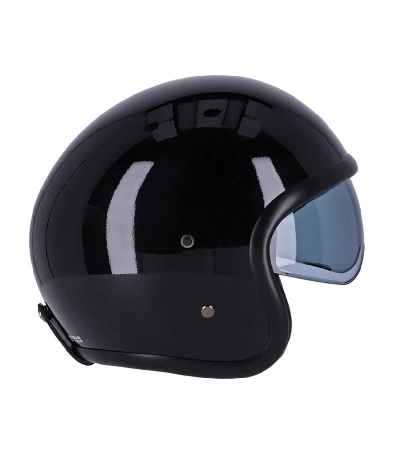 Casco Jet con Occhiali Roeg Sundown Vintage Nero