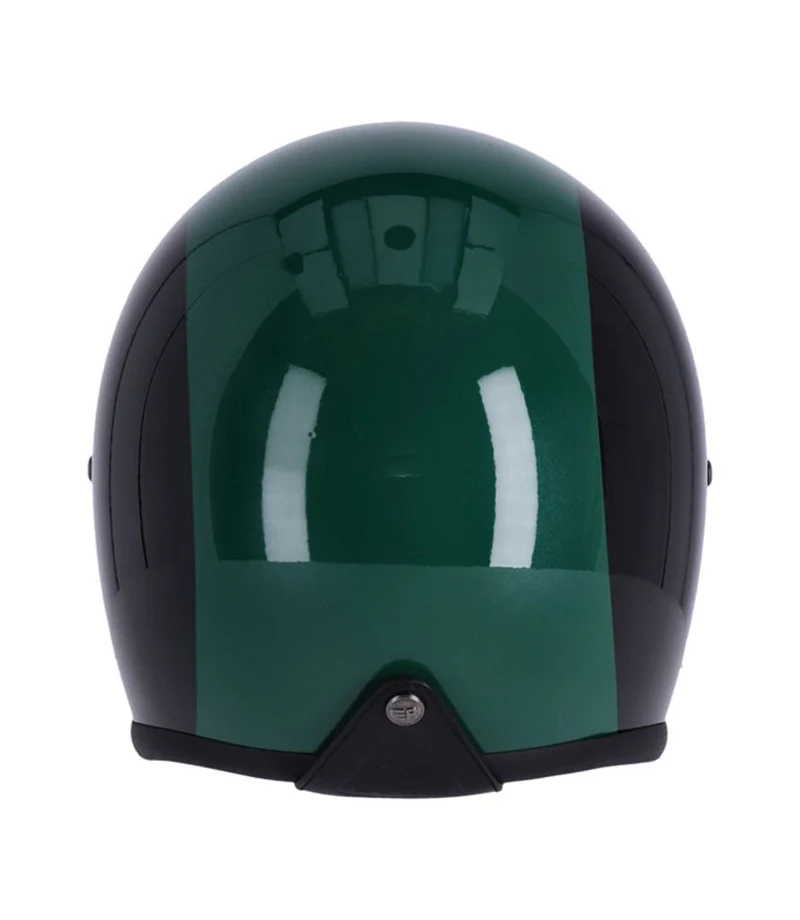 Casco Jet con Occhiali Roeg Sundown Vintage Nero Verde