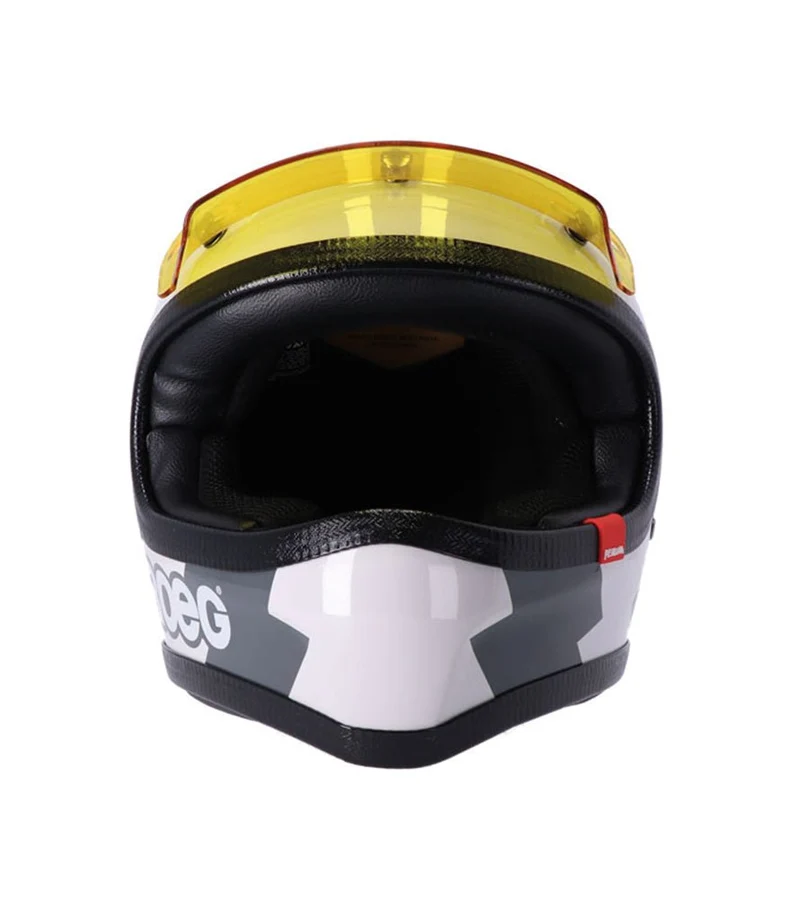 Casco Integrale Enduro Vintage Peruna 2.0 Fog Line