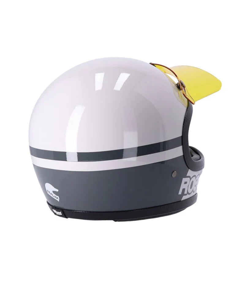 Casco Integrale Enduro Vintage Peruna 2.0 Fog Line