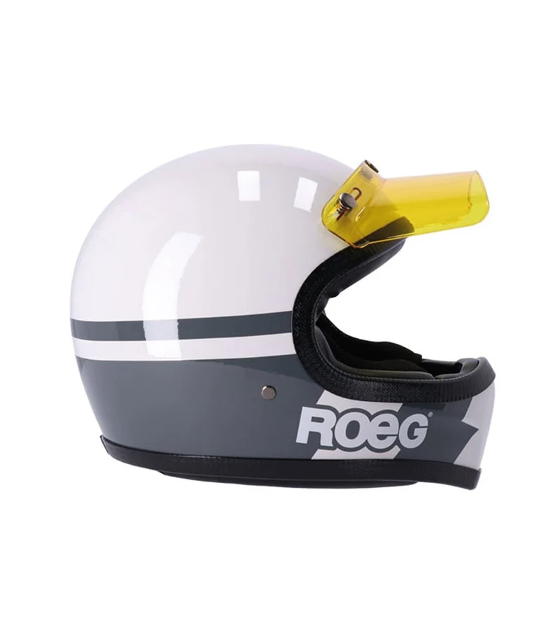 Casco Integrale Enduro Vintage Peruna 2.0 Fog Line
