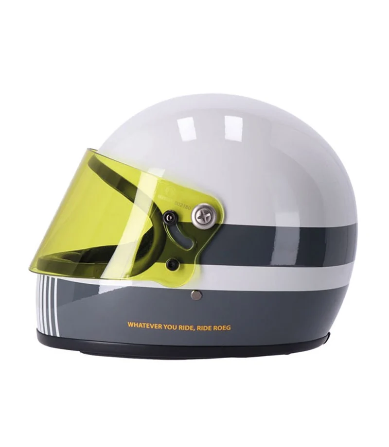 Casco Vintage Integrale Roeg Chase Fog Line