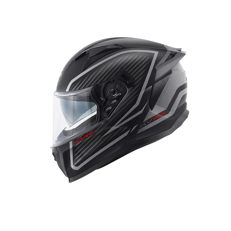 KAPPA KV52 KRONOS ABS Moto Integral Casco Negro Mate