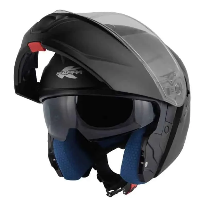 KAPPA KV50 MOTO MODULAR CASCO BASICO NEGRO MATE