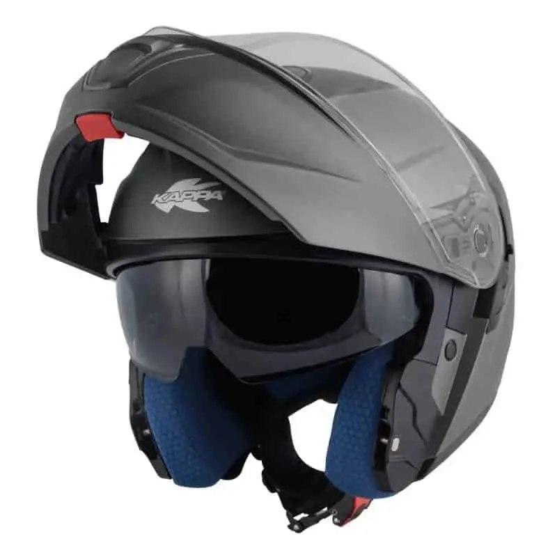 KAPPA KV50 BASICO MOTO MODULAR CASCO TITANIO MATE