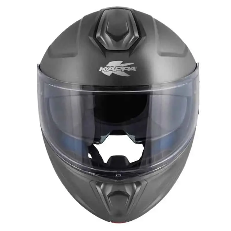 KAPPA KV50 BASICO MOTO MODULAR CASCO TITANIO MATE