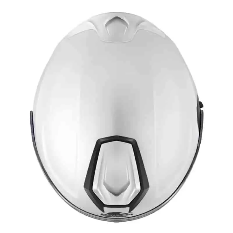 KAPPA KV50 BASICO MOTO MODULAR CASCO BLANCO BRILLO