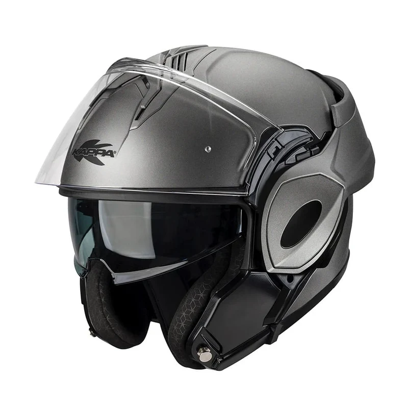 KAPPA KV55 MOTO MODULAR CASCO BASIC TITANIO MATE