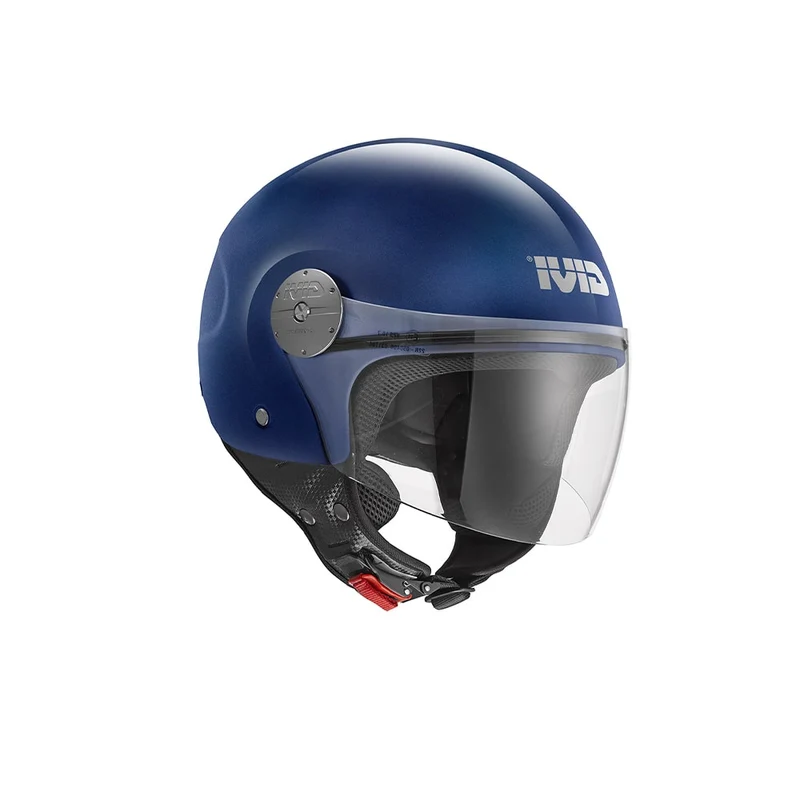 GIVI 10.7 EVO SOLID B509 CASCO SEMI-JET MOTOCICLETA AZUL