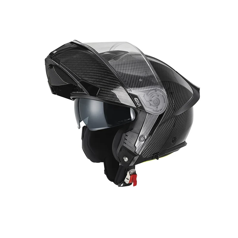 Givi X50 Flip Up Solid Carbon de motocicleta Casco modular