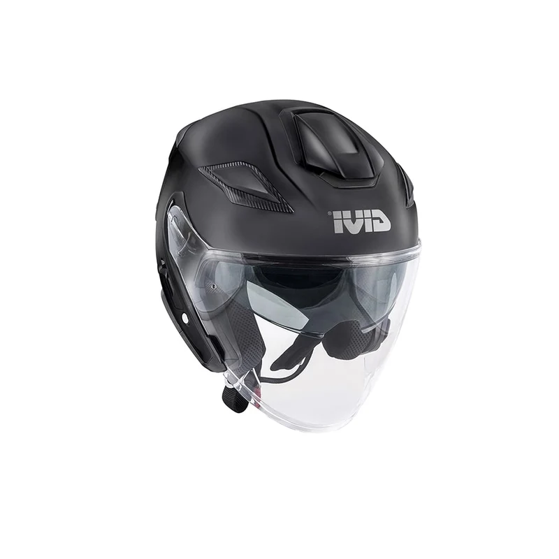 GIVI X29 Fiber Casco Jet Abierto Para Scooter Negro Mate