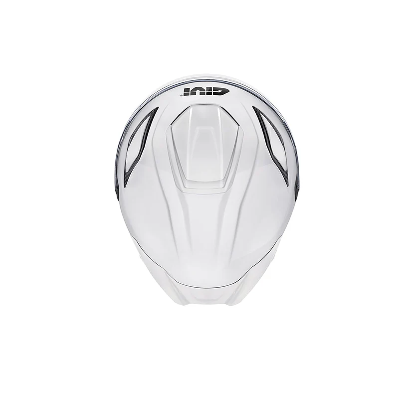 GIVI X29 Fiber Urbana Calle Para Moto Casco Jet Blanco Brillante Pieno
