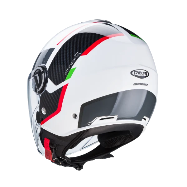 CABERG IVIERA V4X Casco Jet Abierto Para Scooter Geo Italy