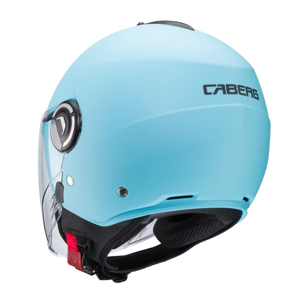 CABERG IVIERA V4X Casco De Moto Jet Azul Claro Mate