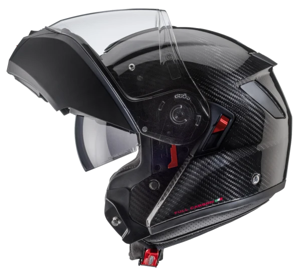 Caberg Levo X Carbon Casco abatible para moto de turismo negro