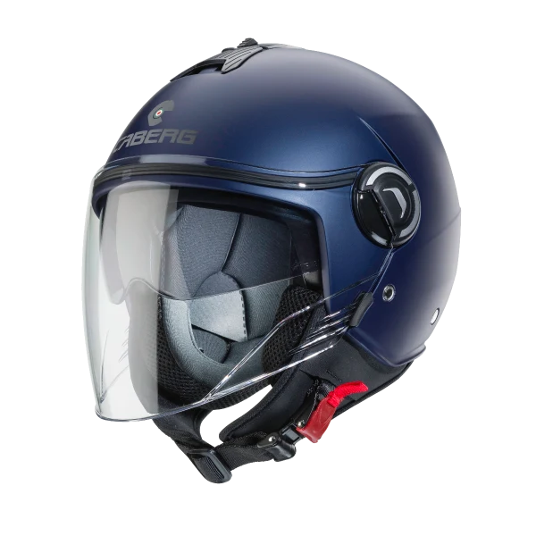 CABERG IVIERA V4X Casco De Moto Jet Urbano Azul Mate Yama