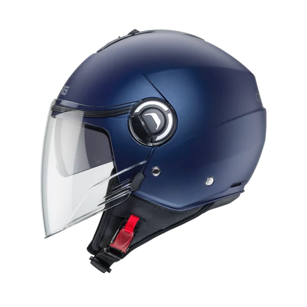 CABERG IVIERA V4X Casco De Moto Jet Urbano Azul Mate Yama