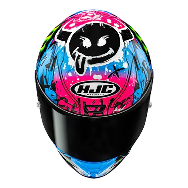 HJC RPHA 1 QUARTARARO LE MANS II MC28 Casco Integral De Moto