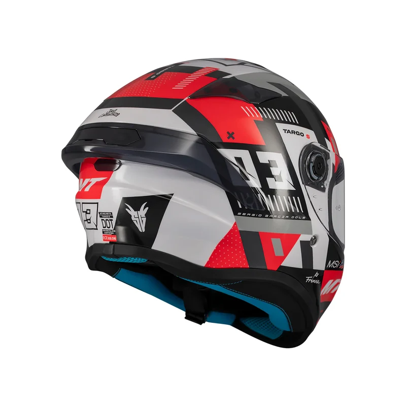 MT TARGO S SERGIO GARCÃ­A 2024 INTEGRAL DEPORTIVO CASCO DE MOTO B5 BRILLO