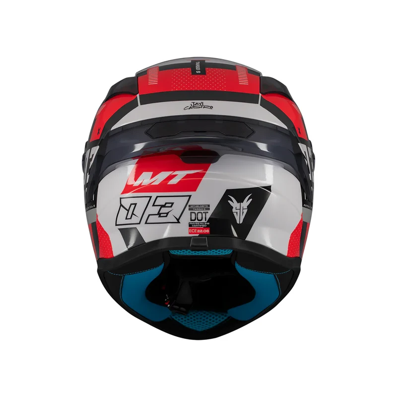 MT TARGO S SERGIO GARCÃ­A 2024 INTEGRAL DEPORTIVO CASCO DE MOTO B5 BRILLO
