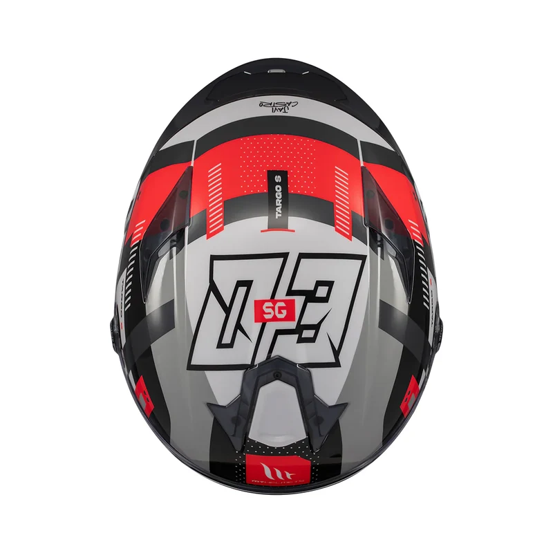 MT TARGO S SERGIO GARCÃ­A 2024 INTEGRAL DEPORTIVO CASCO DE MOTO B5 BRILLO