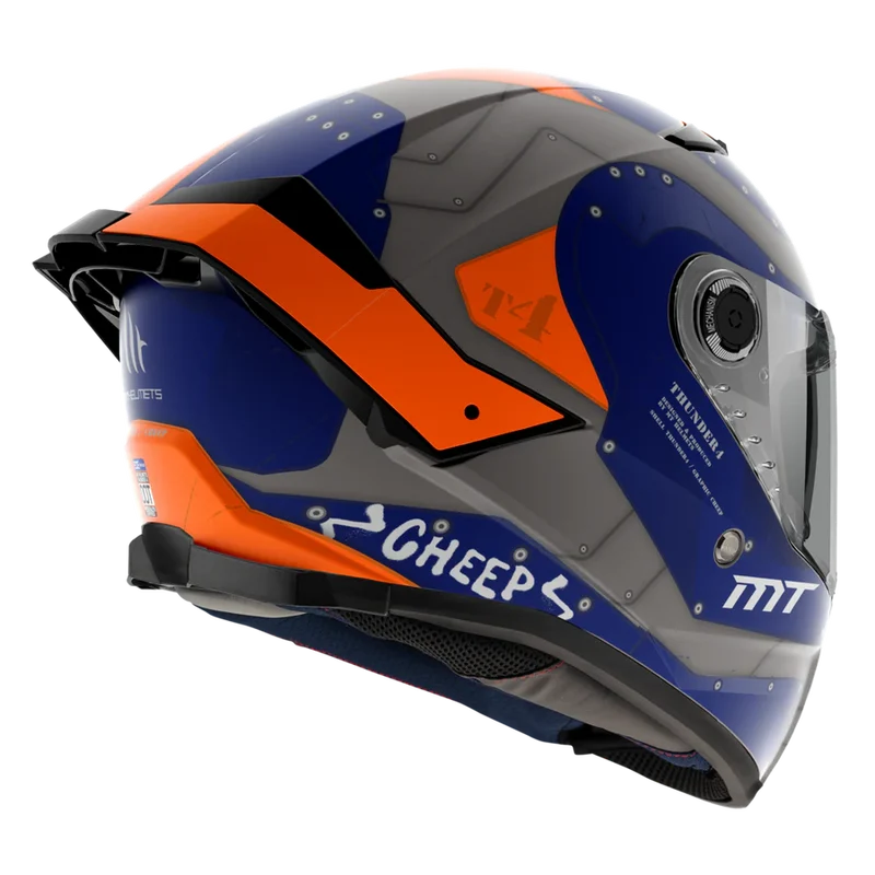 MT THUNDER 4 SV CHEEP INTEGRAL TURISMO CASCO DE MOTO A7 MATE
