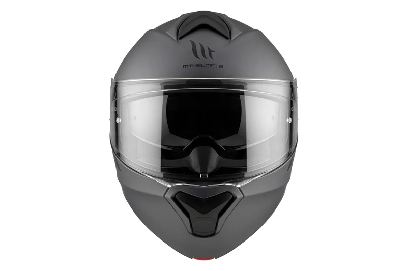MT GENESIS SV SOLID MODULAR CASCO DE MOTO A1 TITANIO MATE