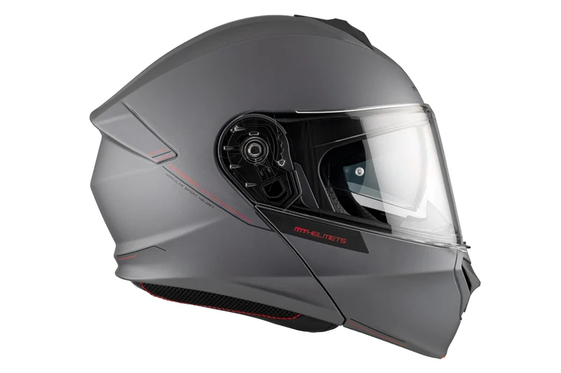 MT GENESIS SV SOLID MODULAR CASCO DE MOTO A1 TITANIO MATE