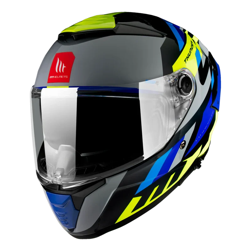 MT THUNDER 4 SV ERGO DEPORTIVO TURISMO INTEGRAL CASCO DE MOTO E17 BRILLO