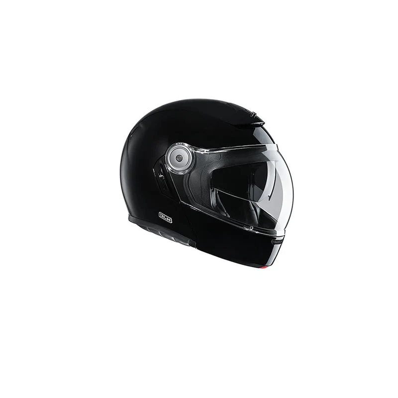 HJC V90 Uni Casco de moto abatible estilo vintage Noir Metal