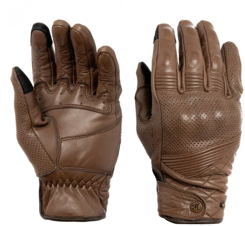 MOTONE MC-07 GUANTES DE MOTO MARRON