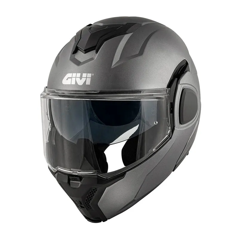 GIVI CASCO FLIPBACK X36SOLID TITANIO MATE T54