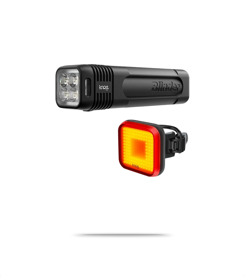 Blinder Pro 600 and Blinder Square Rear Light Set