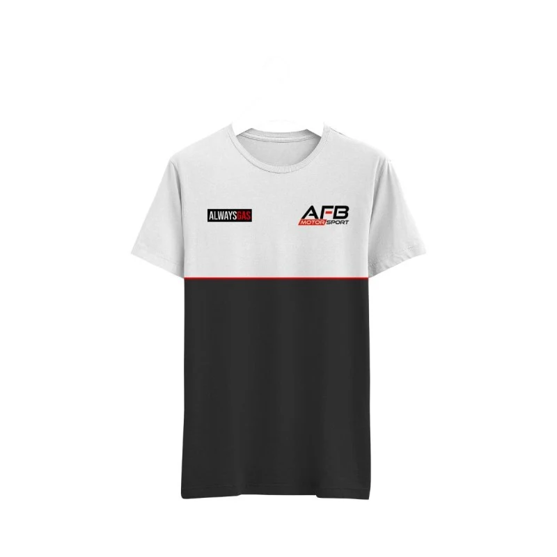 ALWAYSGAS ALGODÓN CAMISETA BLANCO NEGRO