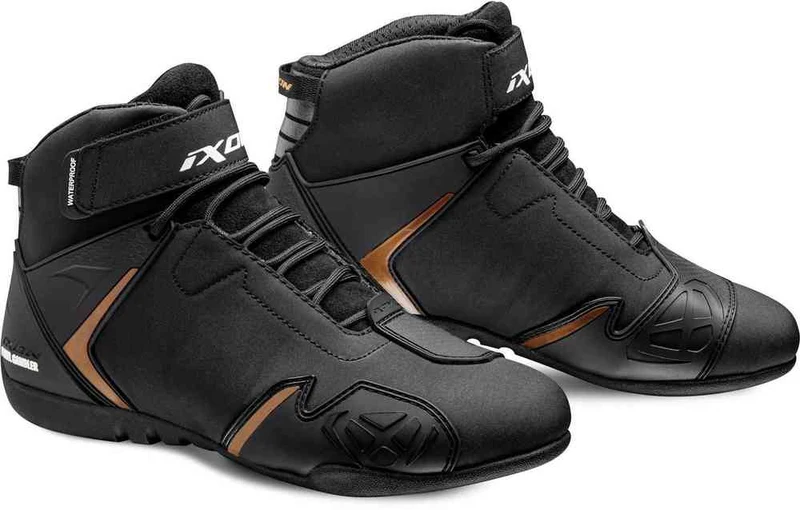 IXON GAMBLER WP mujer impermeables equitación Botas negro dorado