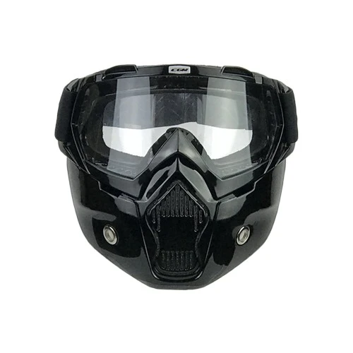 CGM 740M MASK Gafas Lentes transparentes negras
