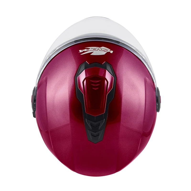 KAPPA Casco Jet KV35B Monocolor Rojo Burdeos