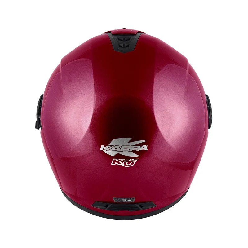 KAPPA Casco Jet KV35B Monocolor Rojo Burdeos