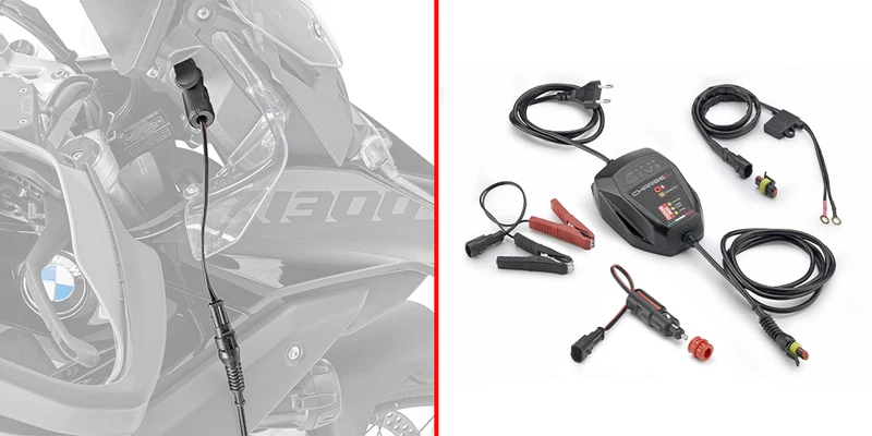 GIVI S511 CARGA BATERIA MOTO LITIO BMW F 900 1200 1250 GS