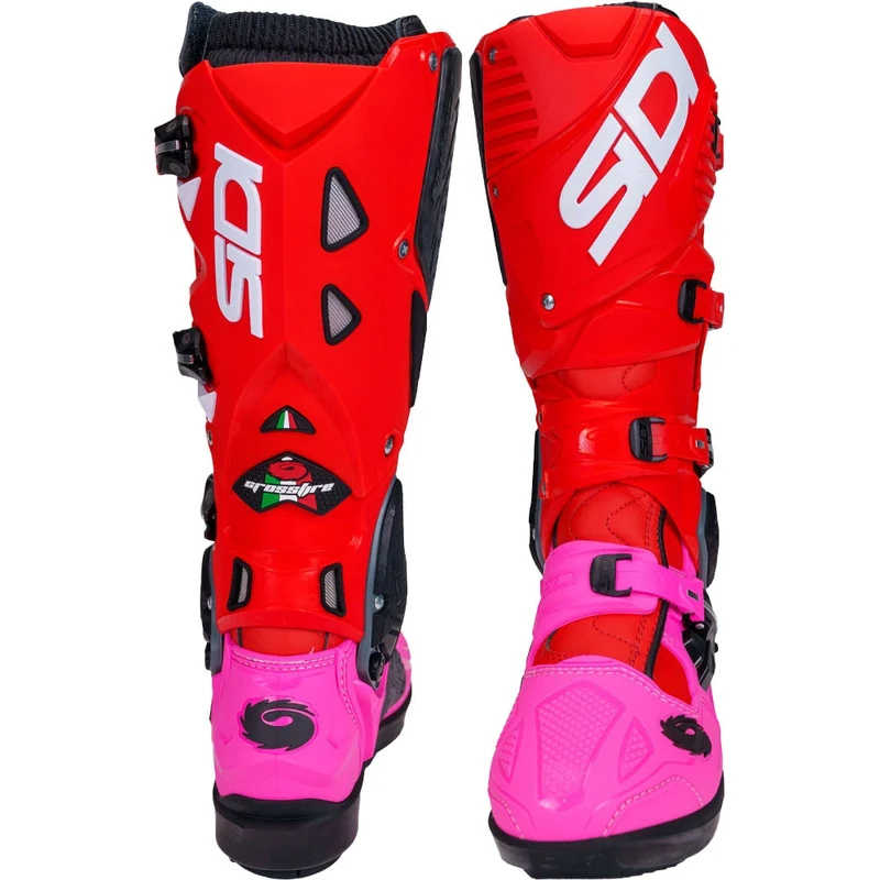 SIDI - BOTAS CROSSFIRE 3 SRS LIMITED EDITION ROJO / ROSA