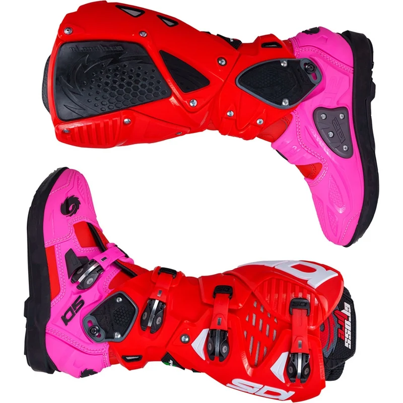 SIDI - BOTAS CROSSFIRE 3 SRS LIMITED EDITION ROJO / ROSA
