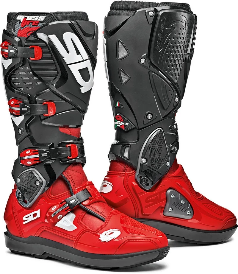SIDI - BOTAS CROSSFIRE 3 SRS ROJO / NEGRO