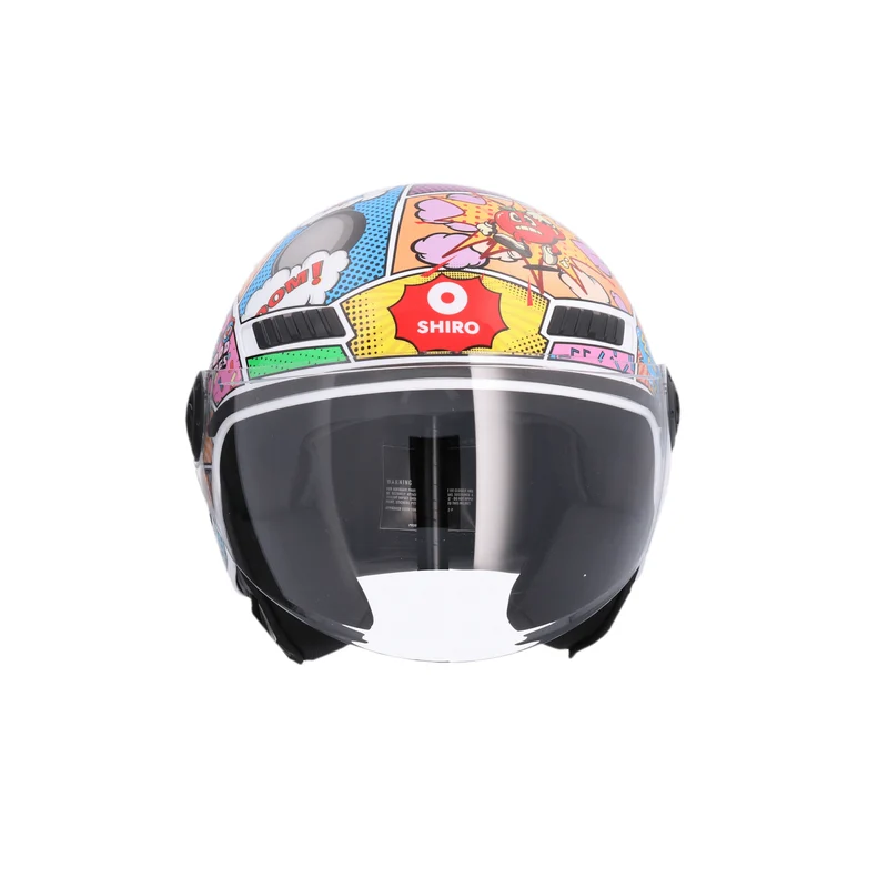 SHIRO CASCO KIOTO COMIC MULTICOLOR