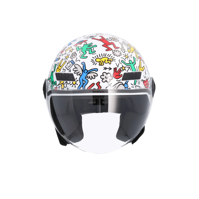 SHIRO CASCO KIOTO DOODLE LIVE MULTICOLOR