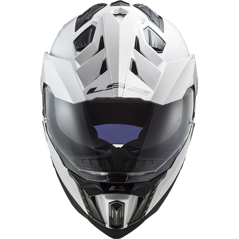LS2 MX701 EXPLORER SOLID WHITE-06