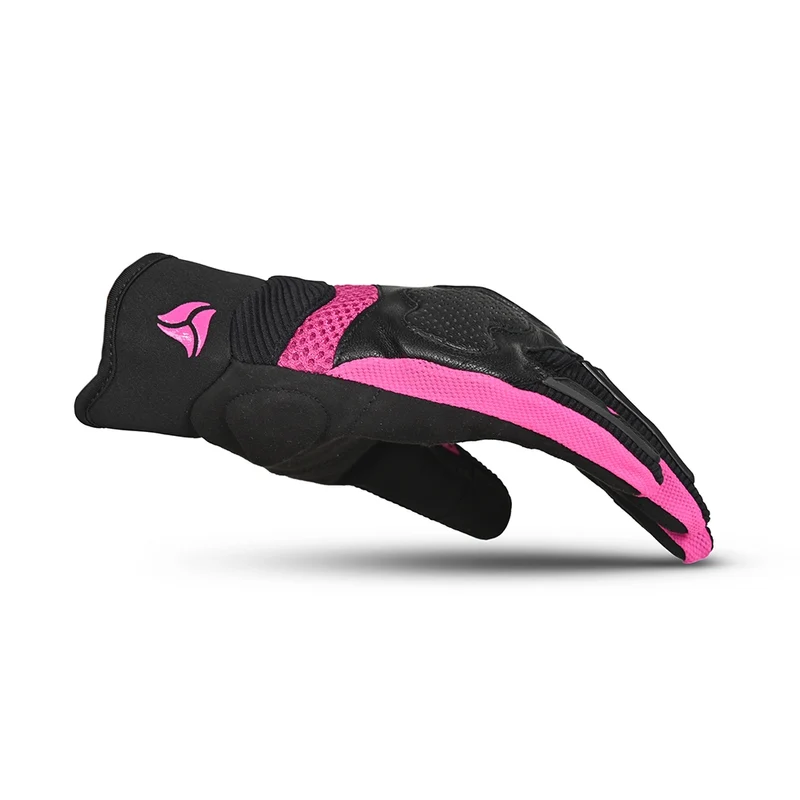 R-TECH CRUISER GUANTES DE MOTO HOMBRE NEGRO ROSA