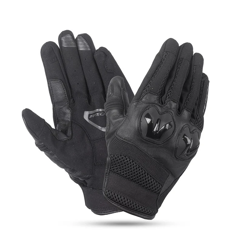 R-TECH JET EVO VERANO TEXTIL GUANTES DE MOTO NEGRO