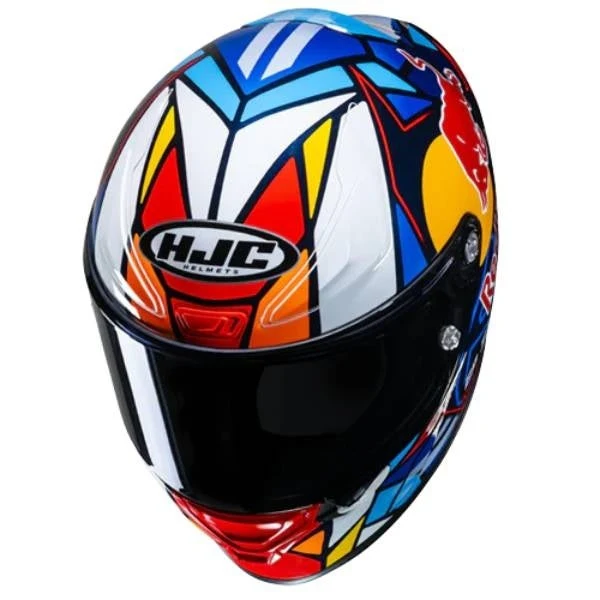 HJC RPHA1 RED BULL MISANO GP MC21 CASCO DE CARRERAS
